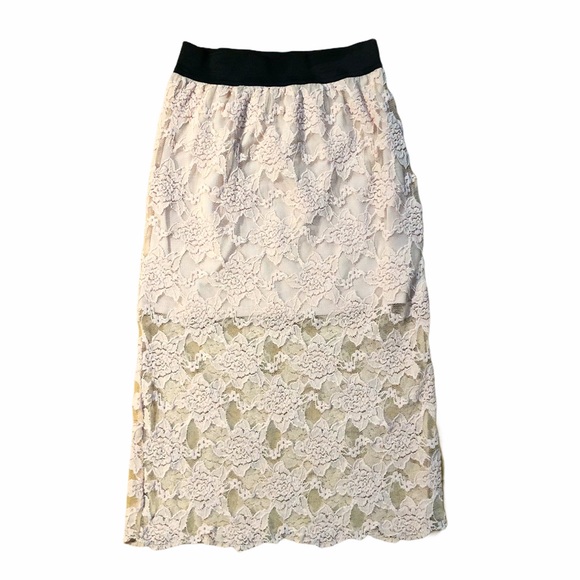 Free People Lace Skirt XS - Picture 4 of 4